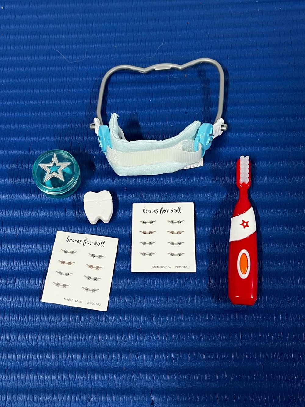 American Girl Healthy Smile Set - Doll Dental Care Set